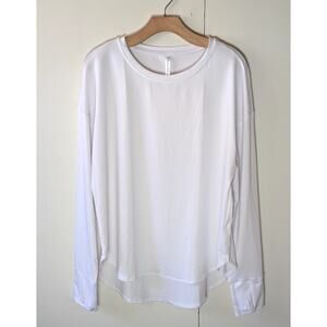 Fabletics Mens White Long Sleeve XL